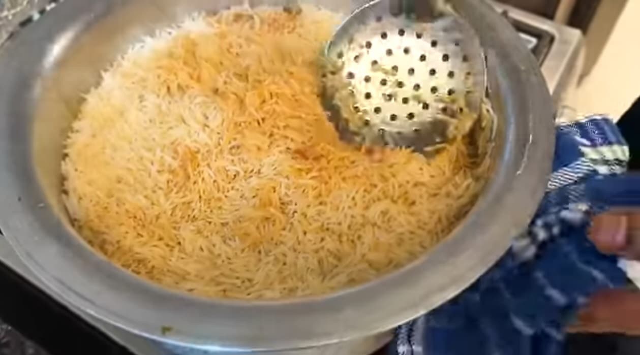 Fragrant Chicken Biryani with spices