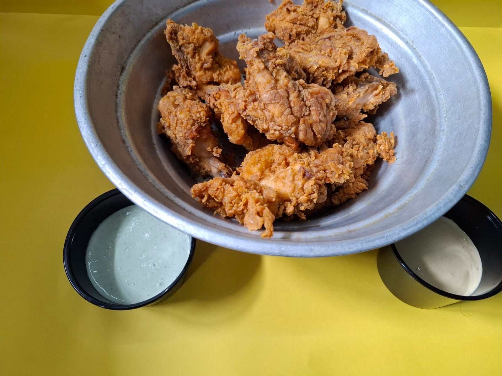 Extra crispy Fried Chicken close-up