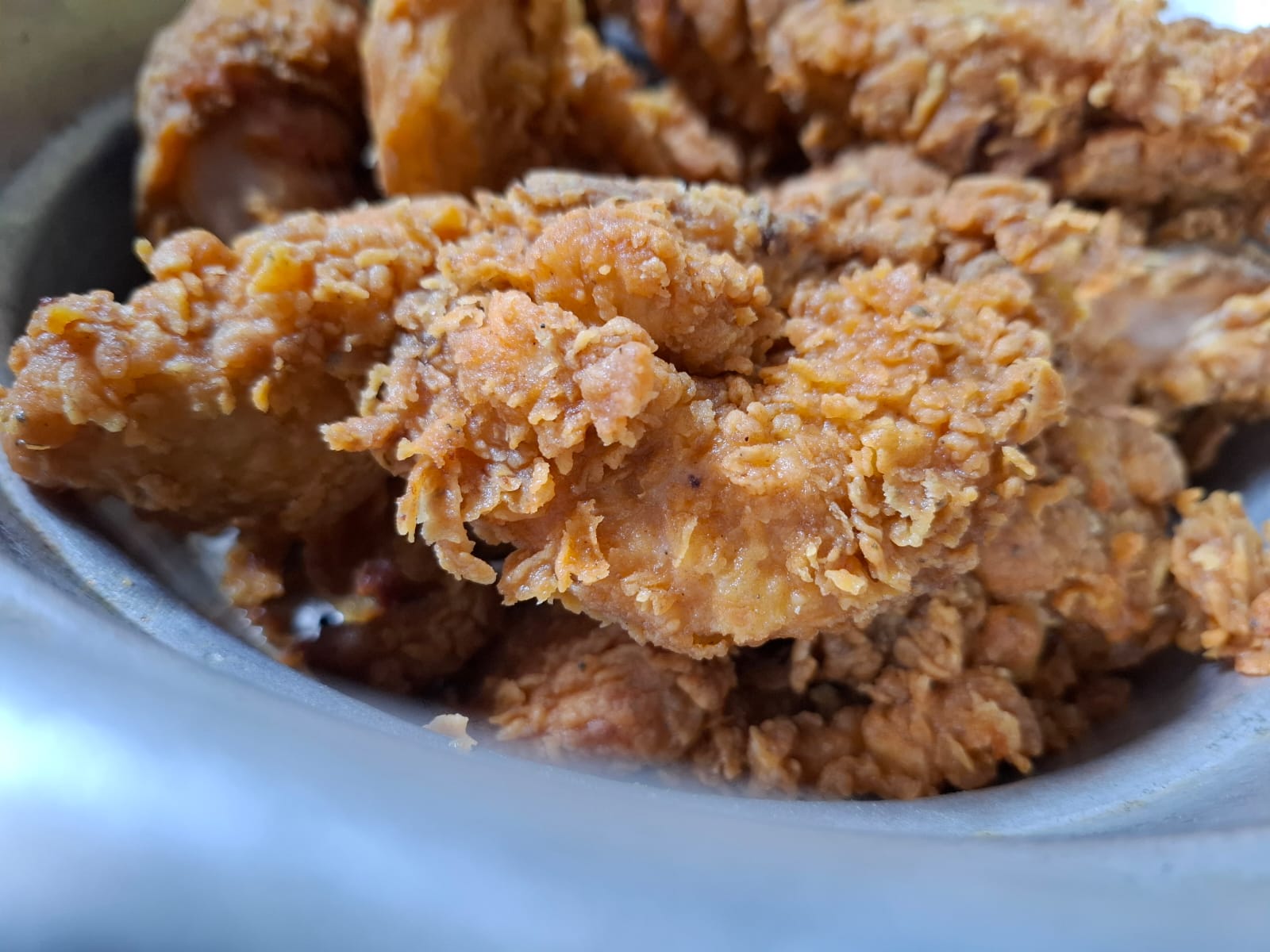 Hot and crispy Fried Chicken wings